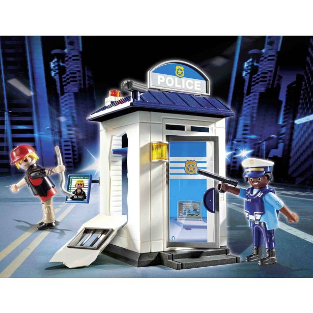 KOCKE PLAYMOBIL ZAČETNI SET POLICIJSKA POSTAJA 70498