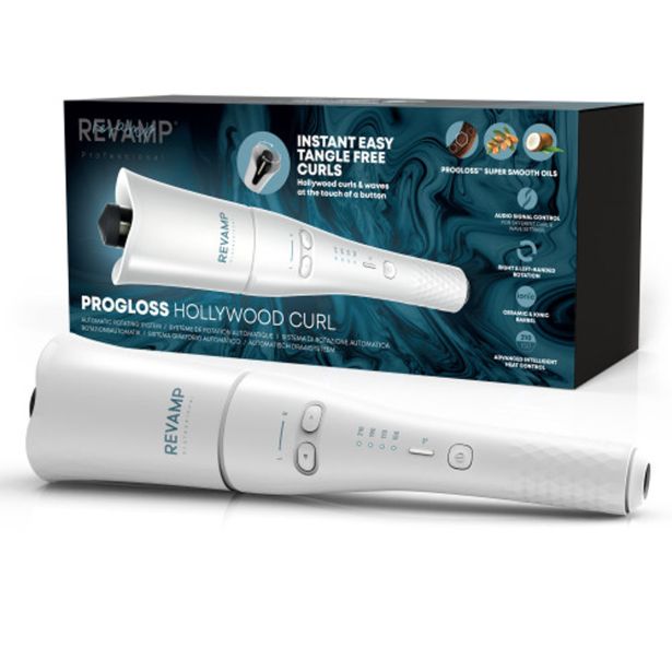 KODRALNIK ZA LASE REVAMP PROGLOSS HOLLYWOOD CURL CL-1850 BELE BARVE