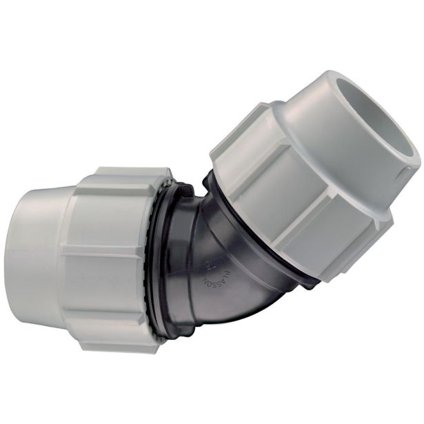 FITING ZA ALKATEN PLASSON S. 1 KOLENO DVOJNO 45° 40-40