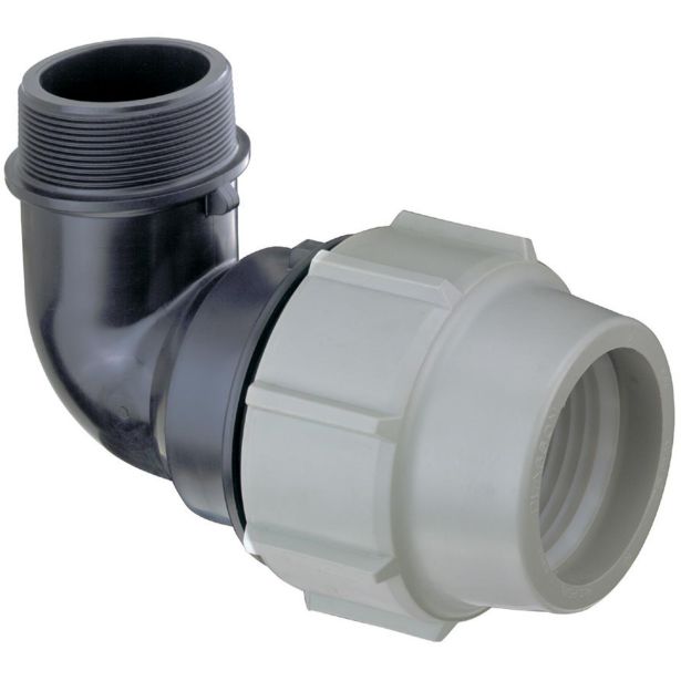 FITING ZA ALKATEN PLASSON S. 1 KOLENO ENOJNO ZN 40-38.1 MM (6/4)