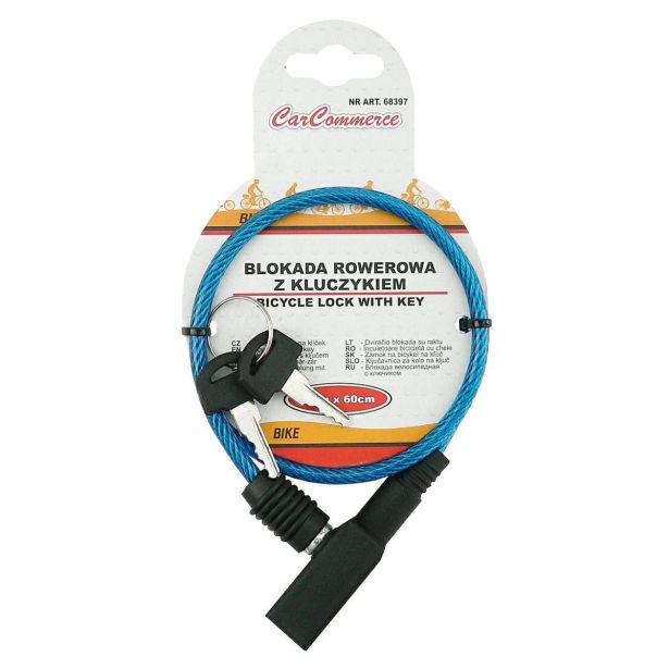 KOLESARSKI DODATEK CARCOMMERCE KLJUČAVNICA NA KLJUČ 5MM X 60CM