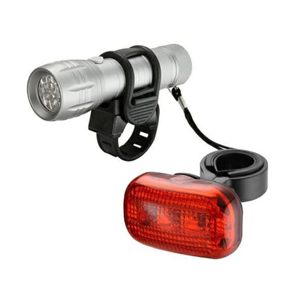 KOLESARSKI DODATEK CARCOMMERCE LED LUČ SET (PREDNJA+ZADNJA)