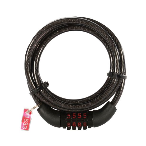 KLJUČAVNICA ZA KOLO NA ŠIFRO FI 6 MM X 150 CM OXFORD