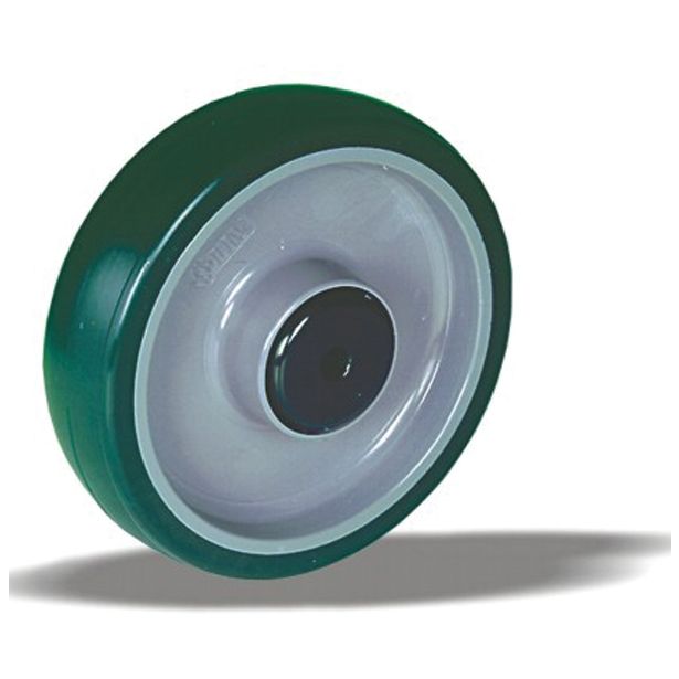 KOLO BREZ VILICE LIV-KOLESA 100 MM PA PUR 2-050-20V VALJČNI LEŽAJ