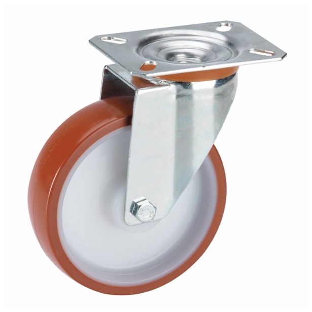 KOLO Z GIBLJIVO VILICO DÖRNER + HELMER 100X30MM PLOŠČA 100X85MM