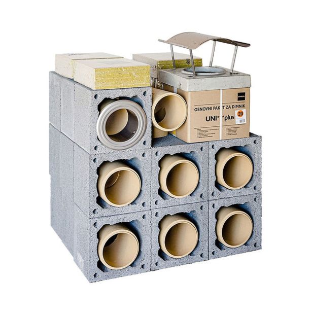 KOMPLETNI DIMNIK SCHIEDEL UNI PLUS SET DIMNIK 16 7 M