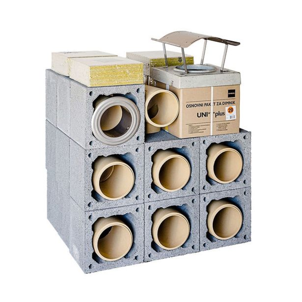 KOMPLETNI DIMNIK SCHIEDEL UNI PLUS SET DIMNIK 18 7 M