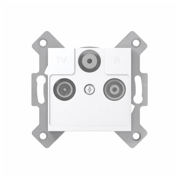 TV / AUDIO VTIČNICA ART KONČNA SAT BELA, VIJ, BOK,5-2000 MHZ