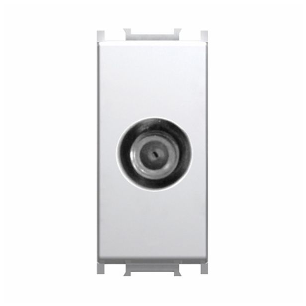 TV / AUDIO VTIČNICA MODUL KONČNA SAT BELA, 1 DB, 1M, BOK