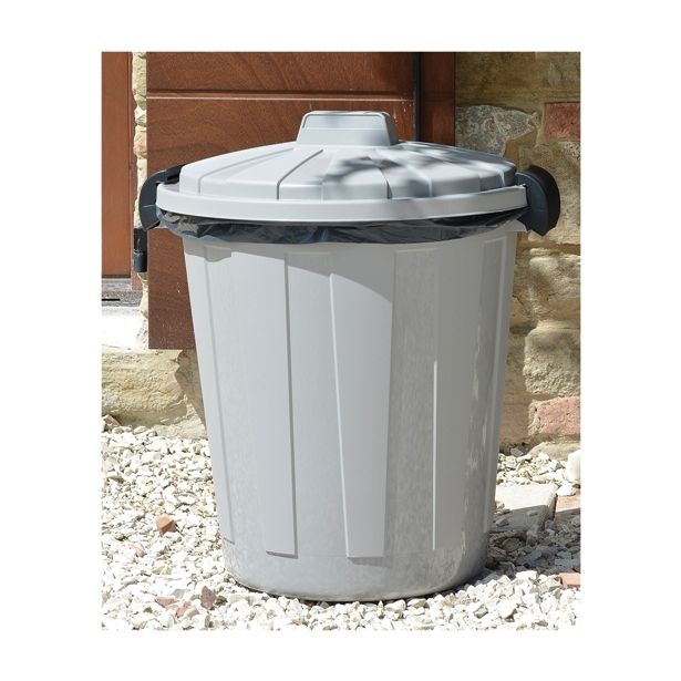 KONTEJNER - ZABOJNIK 60 L, PVC SIVI