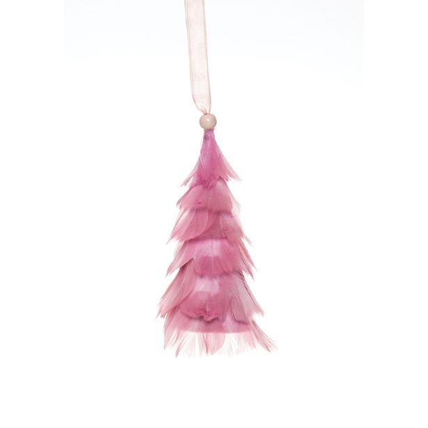 OKRASEK ZA JELKO GLOSSTYLE KONUS IZ PERJA T.ROZA 13 CM