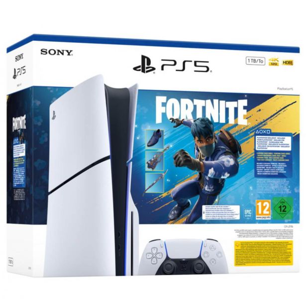 KONZOLA PS SONY PS5 E CHASSIS + FORTNITE FLOWERING CHAOS VCH