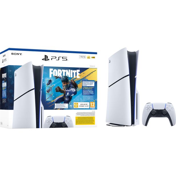 KONZOLA PS SONY PS5 E CHASSIS + FORTNITE FLOWERING CHAOS VCH