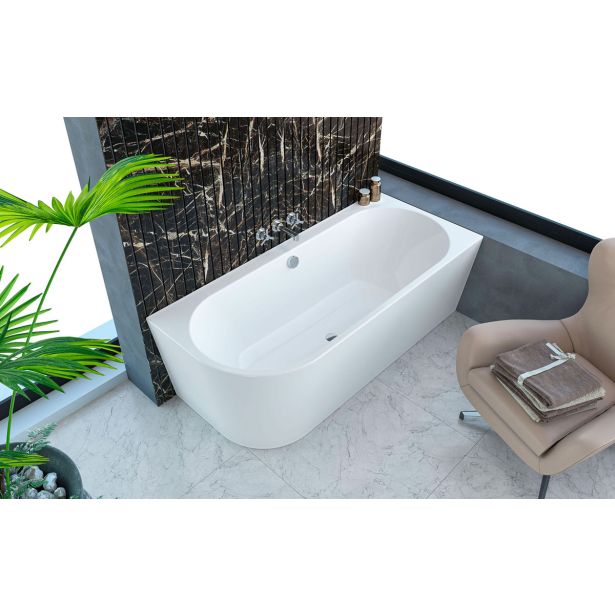 KOPALNA KAD KOTNA KOLPA SAN DREAM-L SP 180X80/O S PRELIVNO GARNITURO