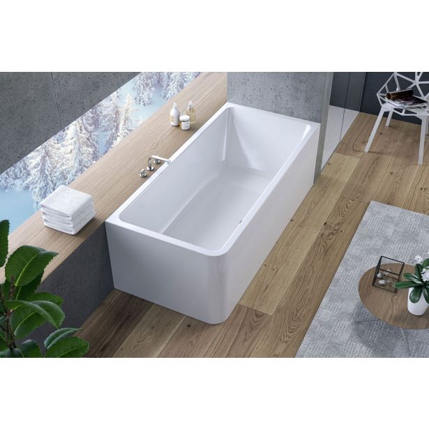 KOPALNA KAD KOTNA KOLPA SAN ELEKTRA-D SP 185X85 BELA Z ZLEPLJENO OBLOGO