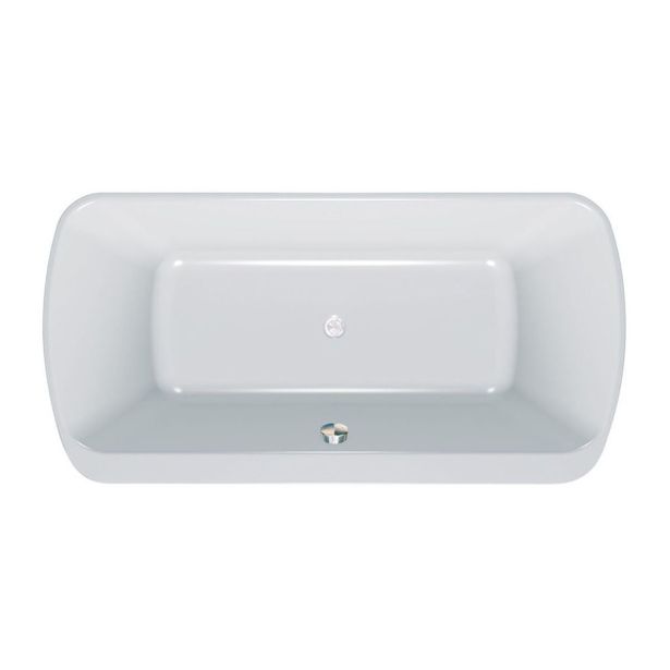 KOPALNA KAD SAMOSTOJEČA KOLPA SAN MARILYN-FS 180X90/O WHITE HORIZONTALNI PRELIV