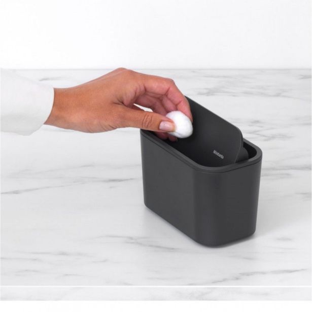 KOPALNIŠKA GALANTERIJA BRABANTIA KOZMETIČNI KOŠ MINDSET SIV