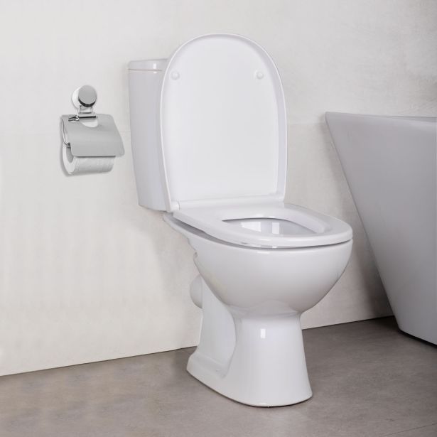 KOPALNIŠKA GALANTERIJA TENDANCE DRŽALO ZA WC PAPIR S POKROVOM KROM