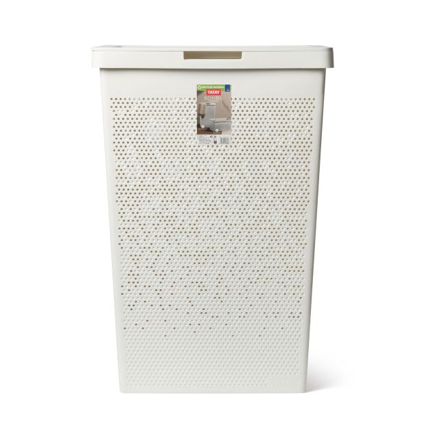 KOPALNIŠKI DODATKI PLASTICOS KOŠ ZA PERILO 60L BOHOL NEBEŠKO BELA