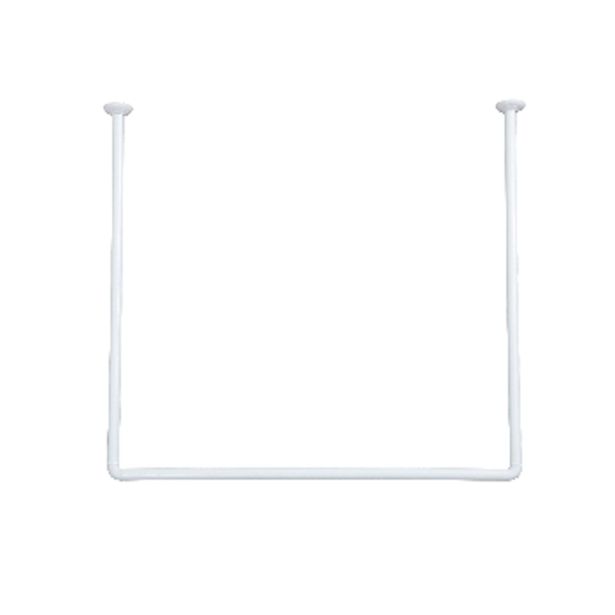 KOPALNIŠKI DODATKI TENDANCE DRŽALO KOTNO ZAVESE ZA KAD 80-80-80CM ALU BEL