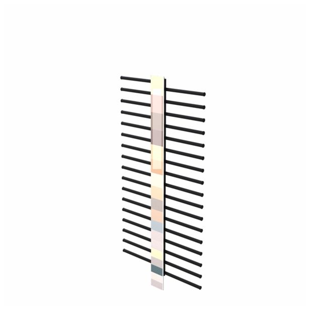 KOPALNIŠKI RADIATOR TREND A300 LINES 750 X 1374 ANTRACIT
