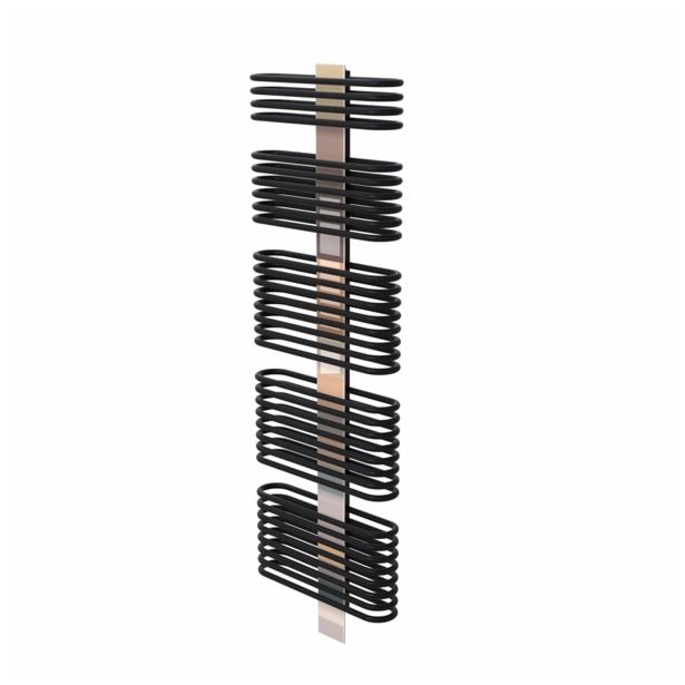 KOPALNIŠKI RADIATOR TREND OVAL LINES 600 X 1694 ANTRACIT
