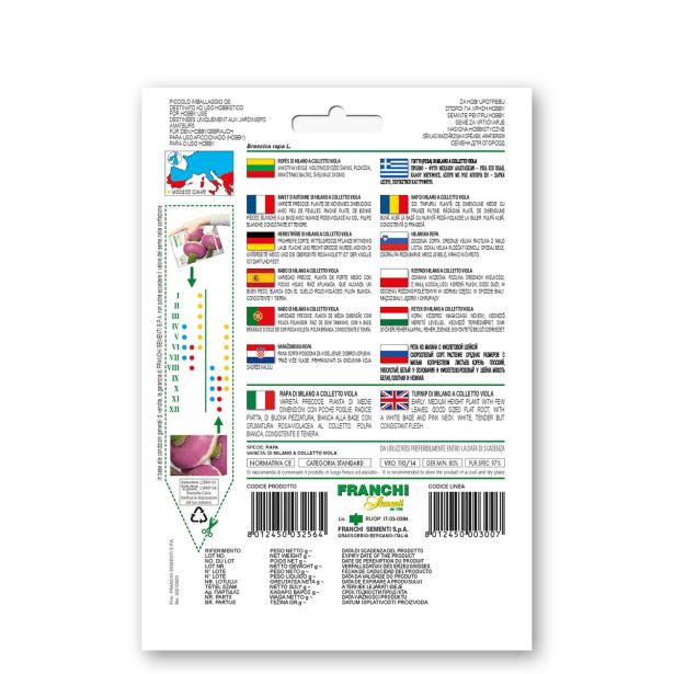 KORENOVKA FRANCHI SEMENTI REPA VOLETT.VIOLA VXO 110/14