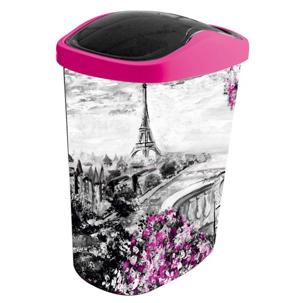 KOŠ NA KLIK HEREVIN 8.5 L PARIS 17.5X25X32.5CM