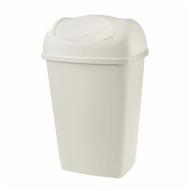 KOŠ ZA SMETI TONTARELLI FLIP, KREM, 15 L, AURORA