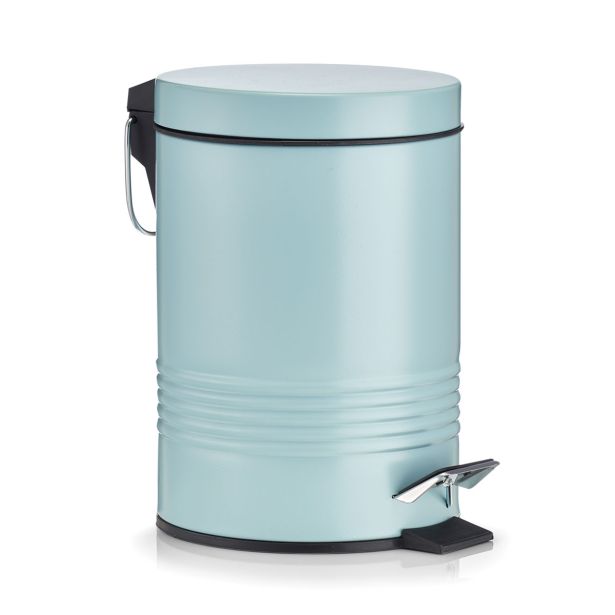 KOŠ ZA SMETI ZELLER PRESENT S PEDALKO, 3 L, MINT