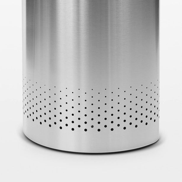 KOŠ ZA PERILO BRABANTIA SELECTOR 55 L, MATT STEEL ZA LOČEVANJE PERILA