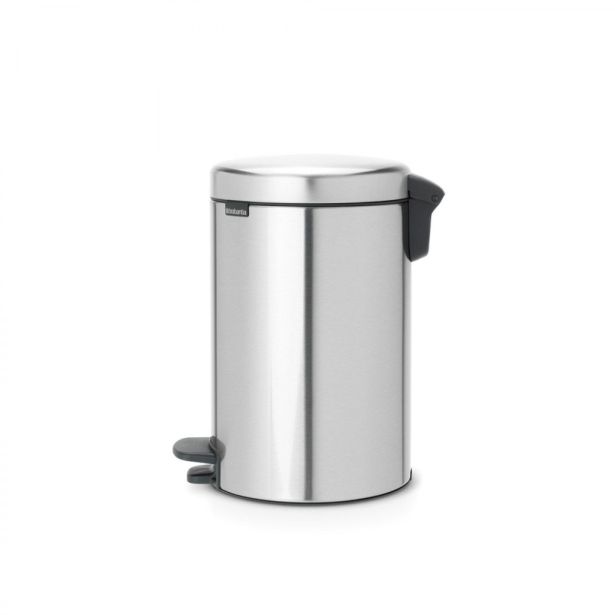 KOŠ ZA SMETI BRABANTIA NEWICON S PEDALKO 12 L, KOVINSKI
