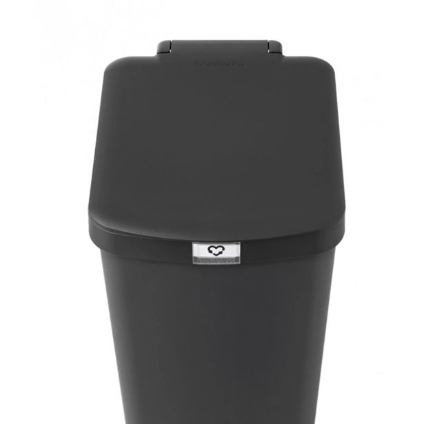 KOŠ ZA SMETI BRABANTIA STEPUP 40 L TEMNO SIV