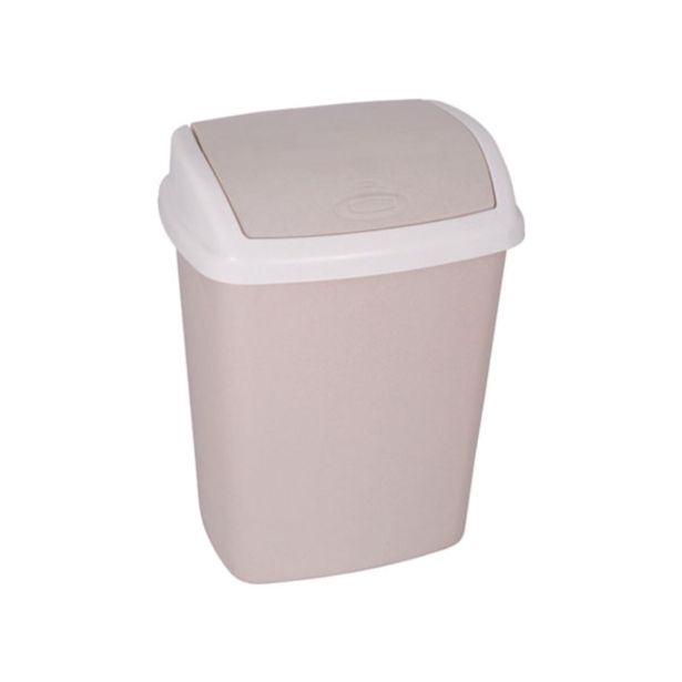 KOŠ ZA SMETI CURVER FLIP, BEŽ, 25 L, DOMINIK