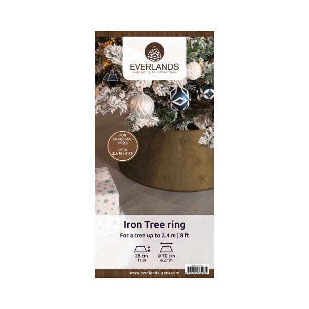 KOŠARA ALI PODLAGA DECORIS KOŠARA 28X70 CM ZLATE BARVE