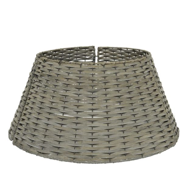 KOŠARA ALI PODLAGA EVERLANDS OBROČ, SIV, FI 57 CM V 28 CM, JELKA DO 180 CM