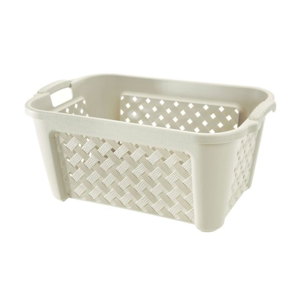 KOŠARA ZA PERILO TONTARELLI 58X38.2X26 CM 35L BEŽ