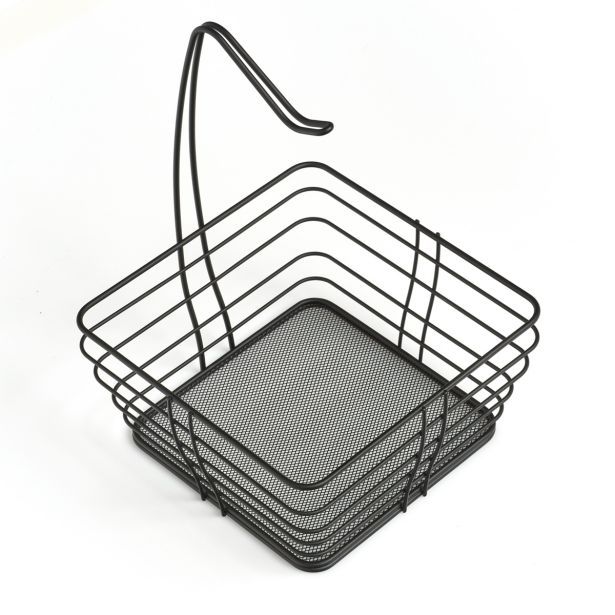 KOŠARA ZA SADJE ZELLER PRESENT KOŠARA ZA SADJE METAL ČRNA