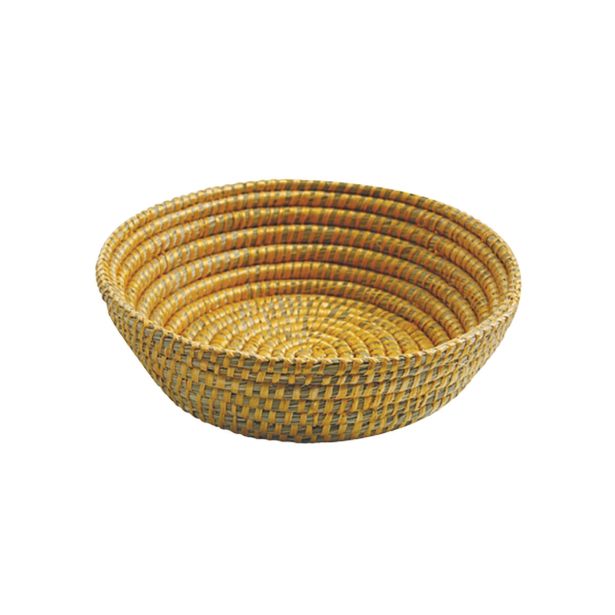 KOŠARICA 24X7 CM OKROGLA RATAN RAZLIČNE BARVE