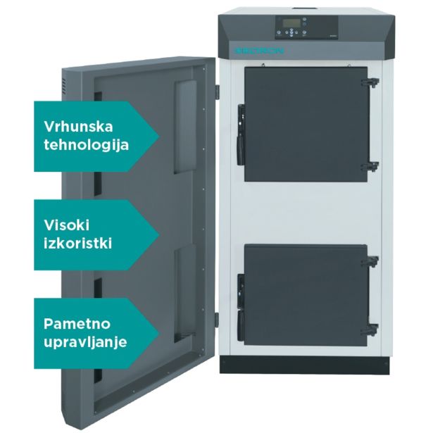 KOTEL NA TRDA GORIVA SELTRON UKP 25, 20-25KW + LAMBDA SONDA, UPLINJEVALNI