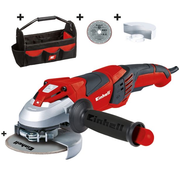 EINHELL KOTNI BRUSILNIK TE-AG 125 CE KIT