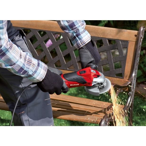 EINHELL KOTNI BRUSILNIK TE-AG 125 CE KIT