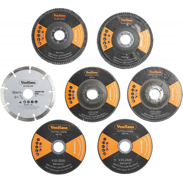 KOTNI BRUSILNIK VONHAUS KOTNI BRUSILNIK 900W 125MM (5")