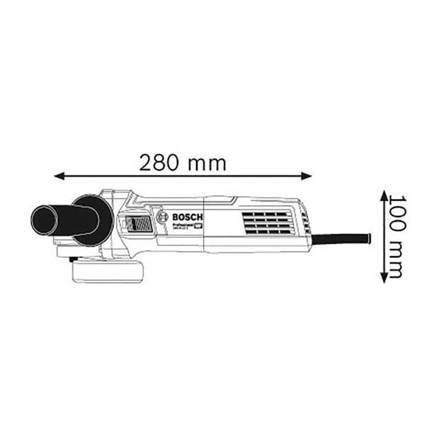 ELEKTRIČNI KOTNI BRUSILNIK BOSCH GWS 9-115 S