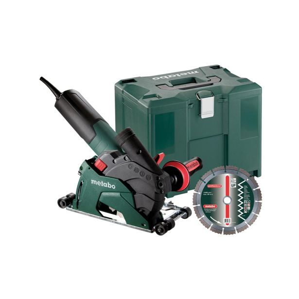 KOTNI BRUSILNIK METABO W 12-125 HD SET CED PLUS