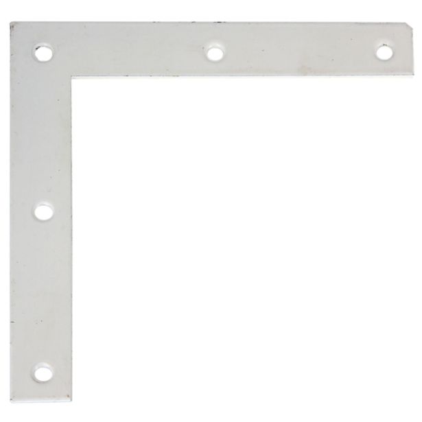 KOTNIK ALBERTS 100X100X15 MM BELE BARVE PLOŠČATI