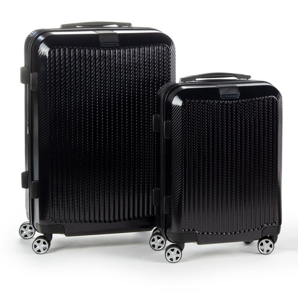 KOVČEK CARBON SERIES,60L,ČR