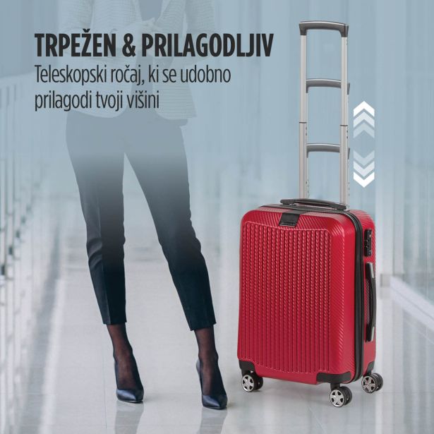 KOVČEK CARBON SERIES,60L,RD