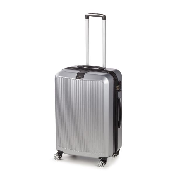 KOVČEK CARBON SERIES,60L,SIVA