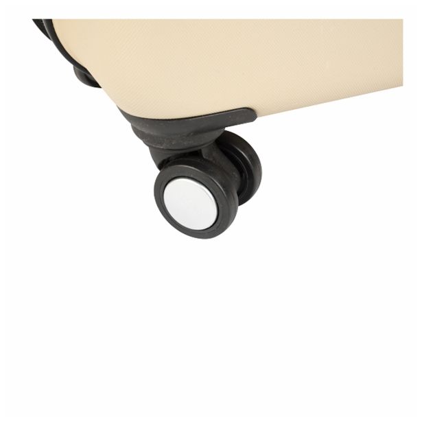 KOVČEK SCANDINAVIA POTOVALNI 40 LIT BEŽ BARVE